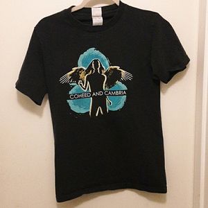 Vintage Coheed and cambria keywork angel shirt